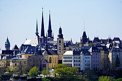 Luxembourg, Vieille ville 04-2021